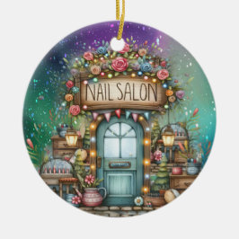 Manicure Nail Salon Keramik Keramik Ornament