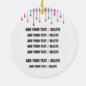 Manicure Nail Salon Keramik Ornament (Hinten)