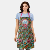 Manicure Nail Technician Schürze (Getragen)