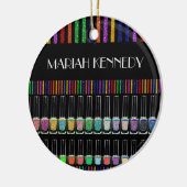 Manicure Nail Techniker Keramik Ornament (Links)