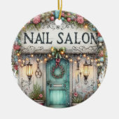 Manicure Nail Techniker Keramik Ornament (Vorne)