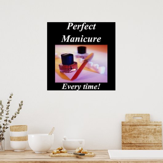 Manicure Poster Matte (Küche)