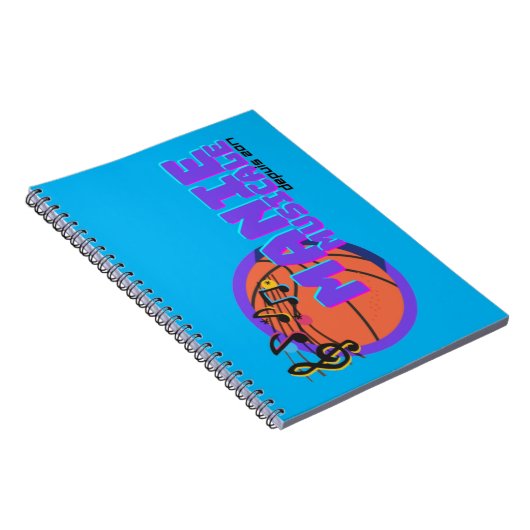 Manie Musicale Notebook Notizblock (Rechte Seite)