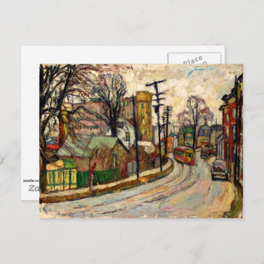 Maniewitsch - Eine Straße in der Bronx Postkarte (Vorne/Hinten)