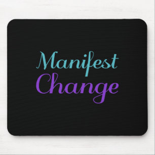 Manifest Change Suizidpräventionsbewusstsein Mousepad