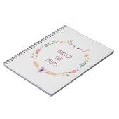 Manifest Deine Träume Notizblock (Linke Seite)