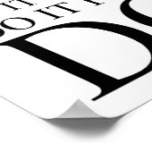 Manifest der harten Arbeit Poster (Ecke)