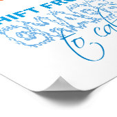 Manifest für das gesamte Lebensmittel Poster (Ecke)