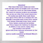 Manifest (Gebet) Poster (Vorne)