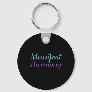 Manifest Harmonie Lila Suizidprävention Awarene Schlüsselanhänger