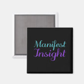 Manifest Insight Suizidpräventionsdesign Magnet (Vorderseite/Rückseite)