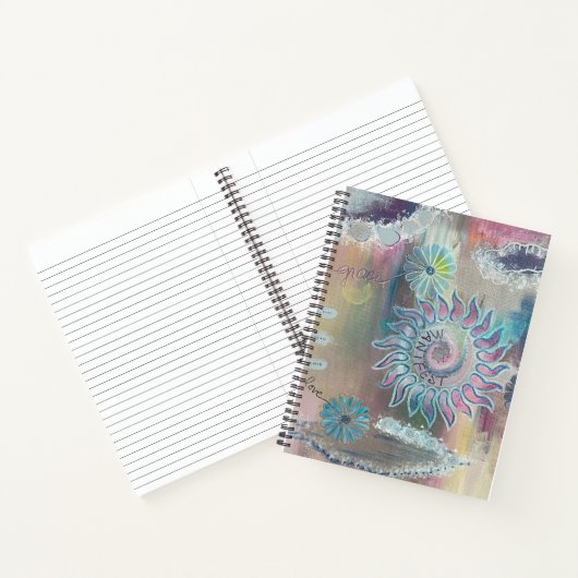 Manifest Journal with mantra or choose your own Notizblock (Innenseite)