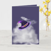 Manifest Magic Hexenkarte mit eingeklappter Hallow Karte (Gelbe Blume)