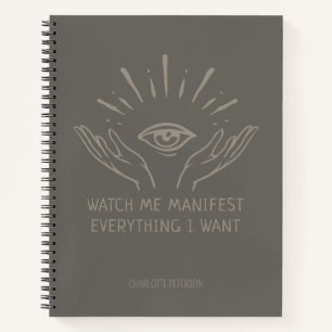 Manifest Mystical Journal, Gesetz der Anziehung Notizblock