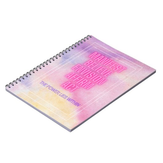 Manifest-Notebook Notizblock (Linke Seite)