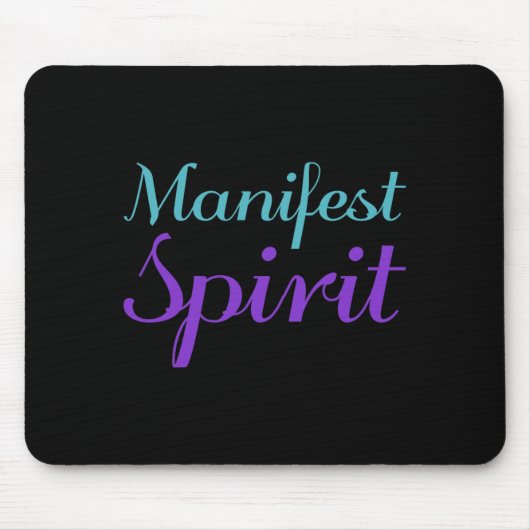 Manifest Spirit Präventionsdesign Mousepad (Vorne)