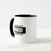Manifest Tasse (Vorderseite Links)