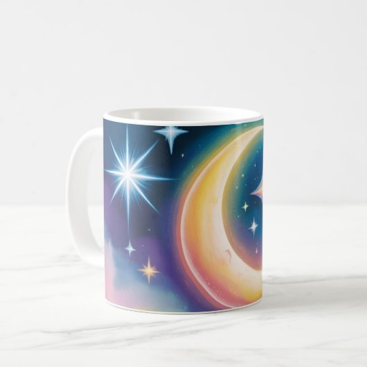 Manifest under the moon kaffeetasse (Vorderseite Links)