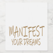 Manifest Weinetikett (Einzelnes Label)