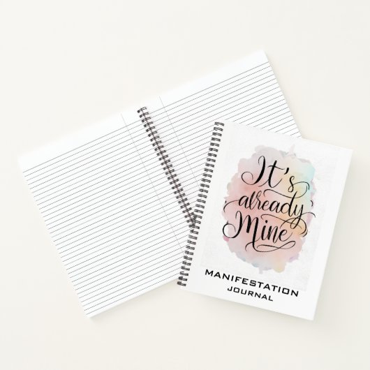 *~* Manifestation AP85 Gesetz der Anziehung Notizblock (Innenseite)