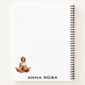 *~* Manifestation AP85 Manifesting Young Girl Notizblock (Rückseite)