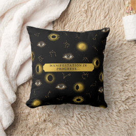 Manifestation Celestial Sun & Moon Zodiac Eye Kissen