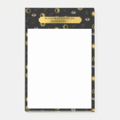 Manifestation Celestial Sun & Moon Zodiac Eye Post-it Klebezettel (Vorderseite)