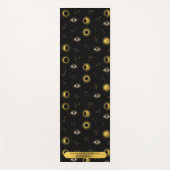 Manifestation Celestial Sun & Moon Zodiac Eye Yogamatte (Vorderseite)