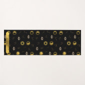 Manifestation Celestial Sun & Moon Zodiac Eye Yogamatte (Vorderseite (Horizontal))