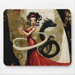 Manifestation der Absicht okkult dunkle Hexerei Ku Mousepad