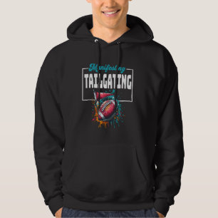 Manifestation der fantasiefarbigen Plakate für Fuß Hoodie