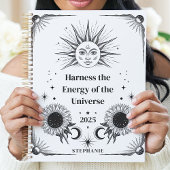 Manifestation des Himmelssonne und des Mondes-Indi Planer