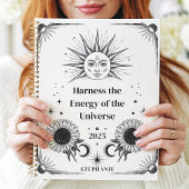 Manifestation des Himmelssonne und des Mondes-Indi Planer