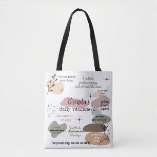 Manifestation Individuelle Name Law of Attraction Tasche