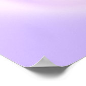 Manifestation meines Traumlebens Aura Gradient Äst Poster (Ecke)
