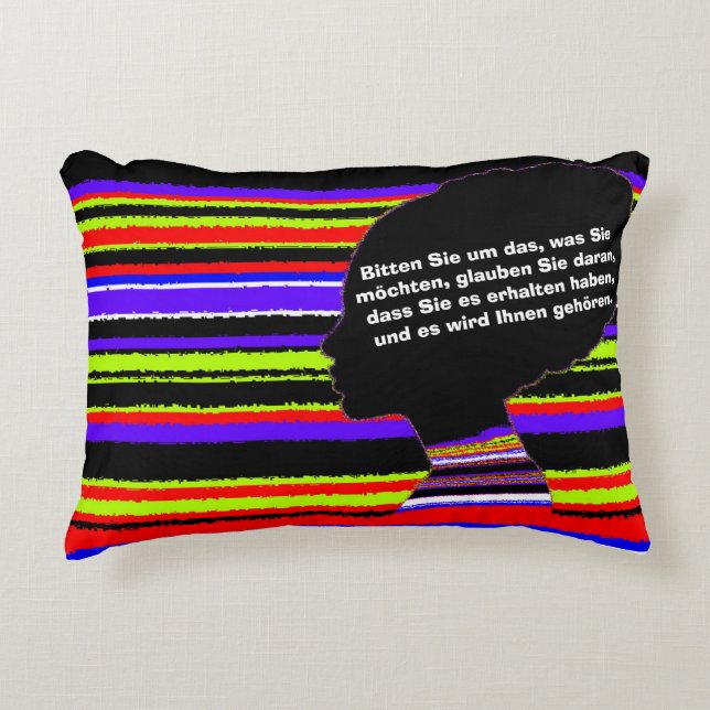 Manifestation Pillow Dekokissen (Vorderseite)