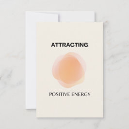 Manifestation, positive Spiritualität, Affirmation Dankeskarte