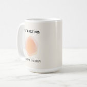 Manifestation, positive Spiritualität, Affirmation Kaffeetasse (Vorderseite Links)