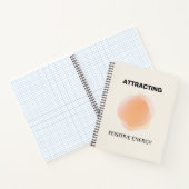 Manifestation, positive Spiritualität, Affirmation Notizblock (Innenseite)