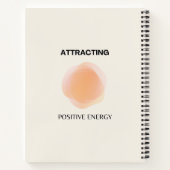 Manifestation, positive Spiritualität, Affirmation Notizblock (Rückseite)