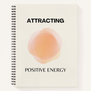 Manifestation, positive Spiritualität, Affirmation Notizblock