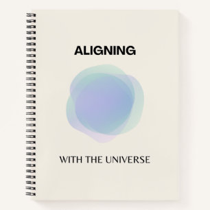 Manifestation spirituelle Kunst, Energie Aura stra Notizblock