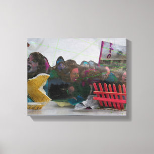 Manifestation Student Strike K7 1986 Mixed-Media C Leinwanddruck