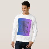 Manifestation Sweatshirt (Vorne ganz)