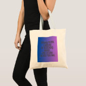 Manifestation Tote Bag Tragetasche (Vorderseite (Produkt))