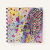 Manifestation Universe Angel Art Journal Notizblock (Vorderseite)