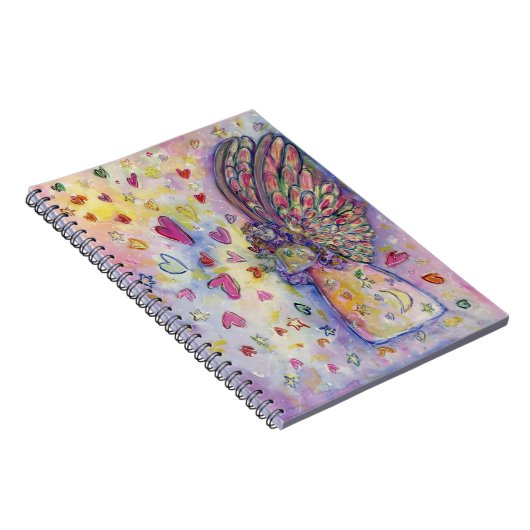 Manifestation Universe Angel Art Journal Notizblock (Rechte Seite)