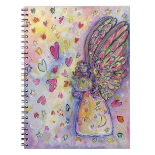 Manifestation Universe Angel Art Journal Notizblock