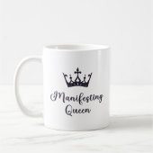 Manifestation von Queen Coffee Tasse Black Letters (Links)