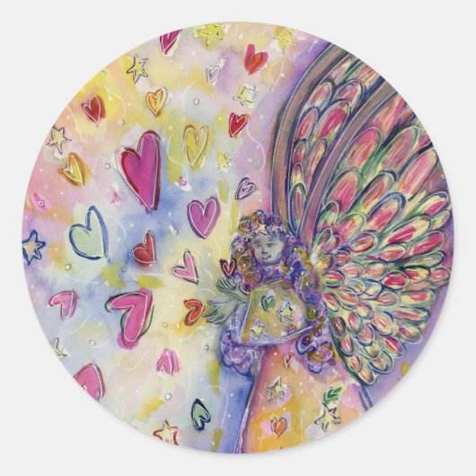 Manifestation von Universe Angel Art Decal Sticker (Vorderseite)